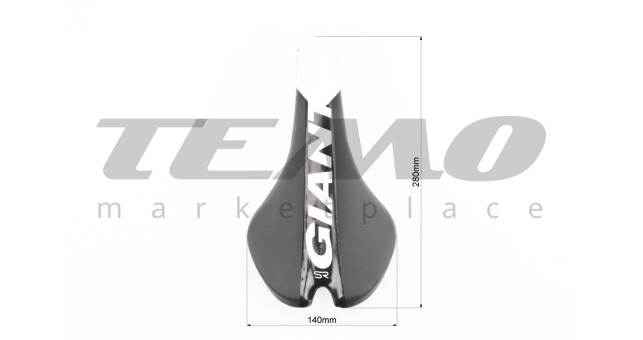 Сиденье MTB, чёрно-белое, не оригинал - фото 3