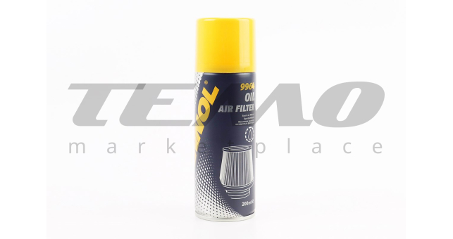 Просочення масляне для повітряних фільтрів MANNOL &quot;AIR FILTER OIL&quot; Аерозоль 200 мл - фото 1