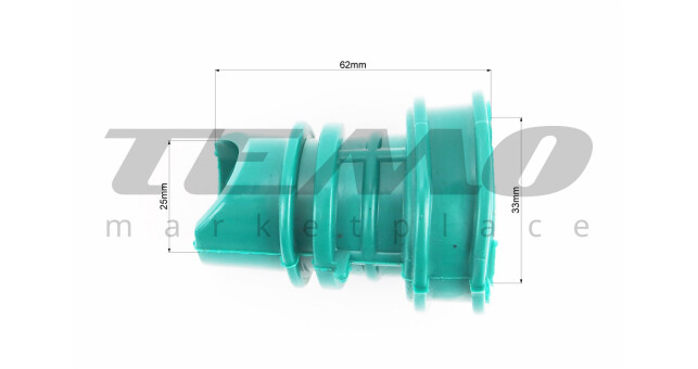 Патрубок фильтра воздушного Honda DIO AF18 цветные - фото 2
