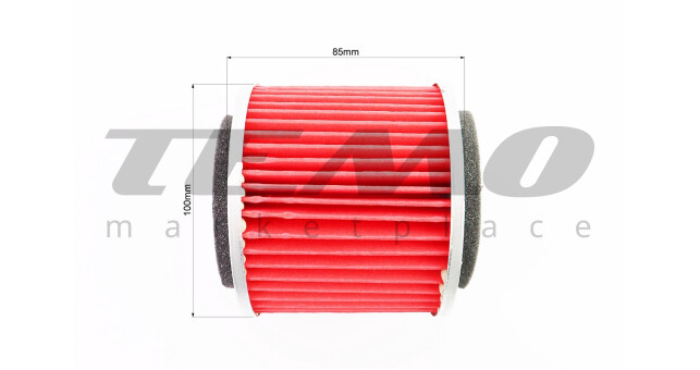 Фильтр элемент воздушный Yamaha MAJESTY 125-180cc пластик картон - фото 3