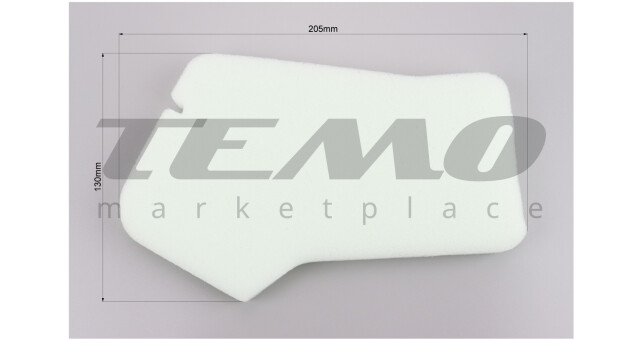 Фільтр елемент повітряний Honda AF27 поролон - фото 2