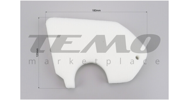 Фильтр элемент воздушный Honda TACT AF24/30/31 поролон - фото 2