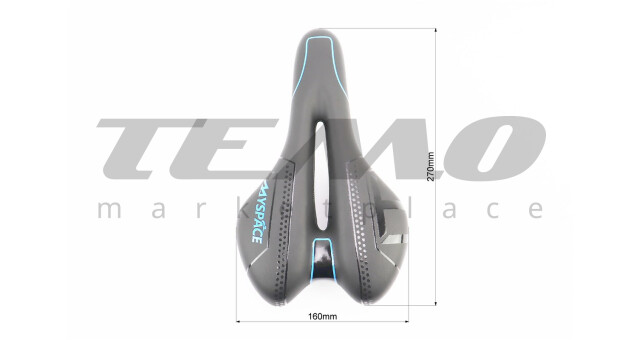 Сиденье MTB, чёрно-синее MYSPACE - фото 3