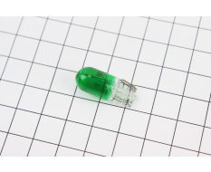 Лампа поворота (зелёная без цоколя) 12V/3W T10