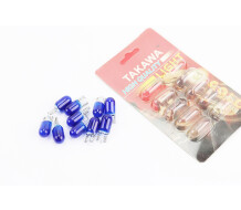 Лампа повороту (синя без цоколя) 12V / 3W T10