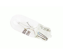 Лампа повороту (біла без цоколя) 12V / 5W T10