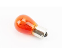Лампа повороту (велика, жовта з цоколем) 12V / 21W BAU15S