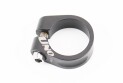 Зажим (хомут) трубы сиденья MTB 31,8 мм, крепл. болт, алюминиевый, чёрный SC-200 - фото 1