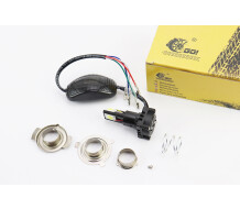 Лампа фари діодний LED-3 SUPER універсальна (к-кт різних кріплень), з стабілізатором + стробоскоп