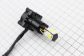 Лампа фары диодная LED-5 SUPER универсальная (к-кт разных креплений), с стабилизатором + стробоскоп - фото 2
