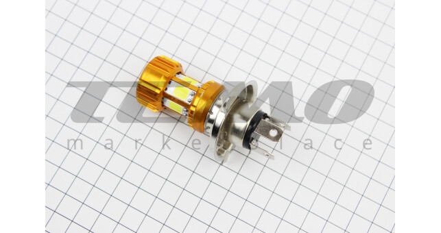 Лампа фары диодная H4 - LED-6 - фото 1