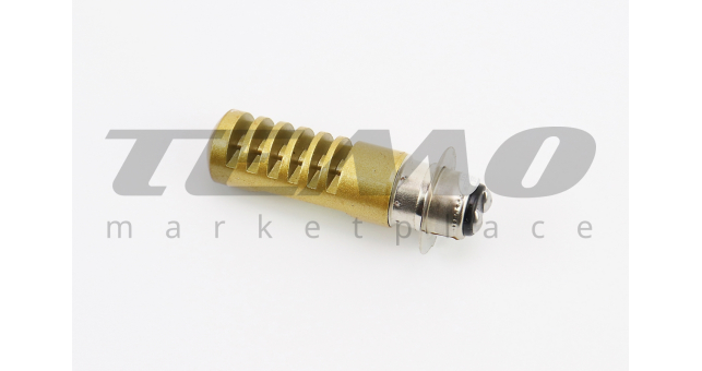 Лампа фары диодная P15D-25-1 - LED-2 (желтая) - фото 2