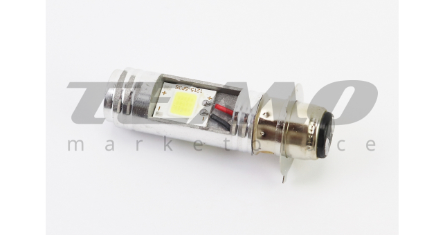 Лампа фары диодная P15D-25-3 - LED-2 - фото 1
