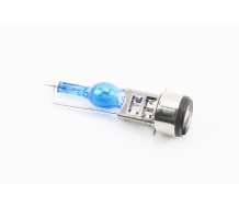 Лампа фары H6 BA20D 12V 35/35W "super" синяя "свеча" тип 2