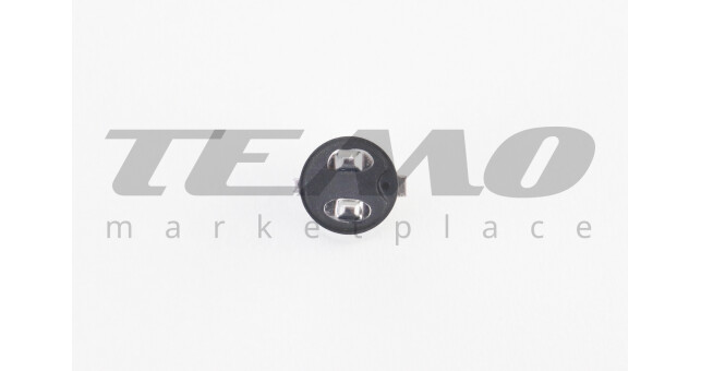 Лампа фари H6 BA20D 12V 35 / 35W "super" синя "свічка" тип 3 - фото 2