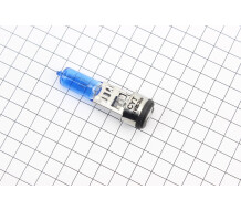 Лампа фари H6 BA20D 12V 35 / 35W "super" синя "свічка"