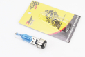 Лампа фары H6 BA20D 12V 35/35W &quot;super&quot; синяя &quot;свеча&quot; - фото 1