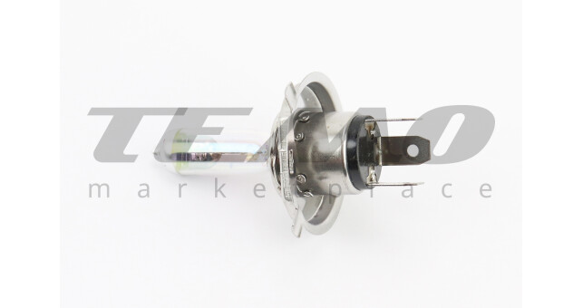 Лампа фары галоген H4 P43T 12V 18/18W хамелеон "радужный" - фото 1