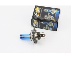 Лампа фары галоген H4 P43T 12V 60/55W Super White