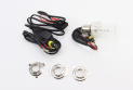 Лампа БИ-XENON H6 (12V 35W DC AMP) 6000K, шт + провода - фото 1