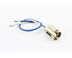 Патрон лампи стопа цоколь BA15D двоконтактний, тип 1