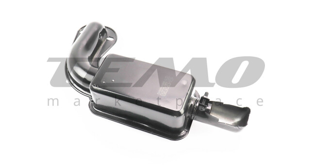 Глушник R190N з коліном 2 отвори різні кольори - фото 2