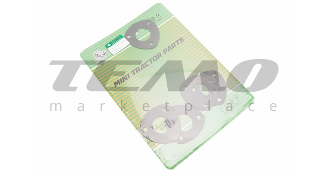 Прокладка глушителя Viper R175A/R180NM 3 отверстия колено-глушитель 5шт на блистере - фото 2