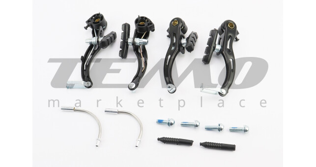 Тормоз V-brake 110 мм (2 колеса), чёрный SPARKLE - фото 1