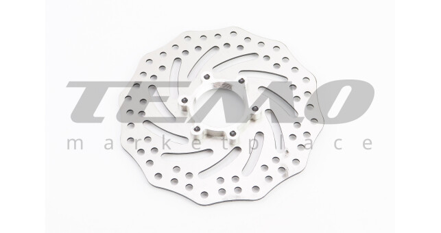 Тормозной диск 140 мм, крепл. гайка - фото 2