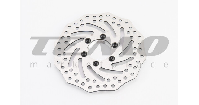 Тормозной диск 140 мм, крепл. гайка - фото 1