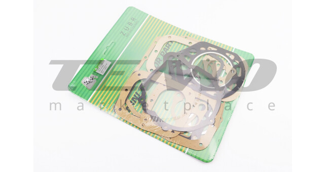 Прокладки двигателя R190N-90mm, к-кт 14 деталей, под крышку 9отв. - фото 2