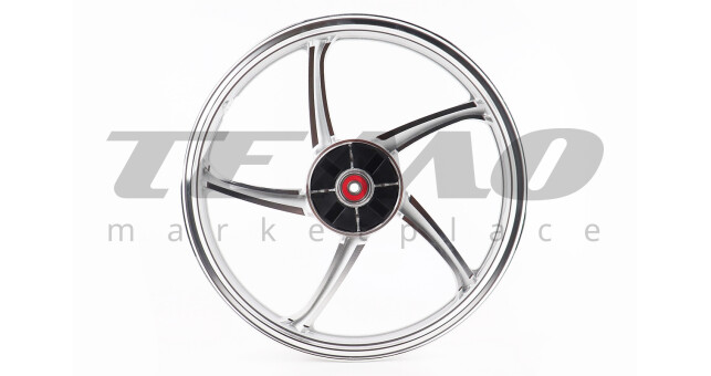 Диск задний литой 17x1.6 ALPHA/ACTIVE серый ось 12 мм - фото 3