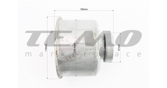 Фильтр воздушный - элемент металлический R190N Тип 2 - фото 3
