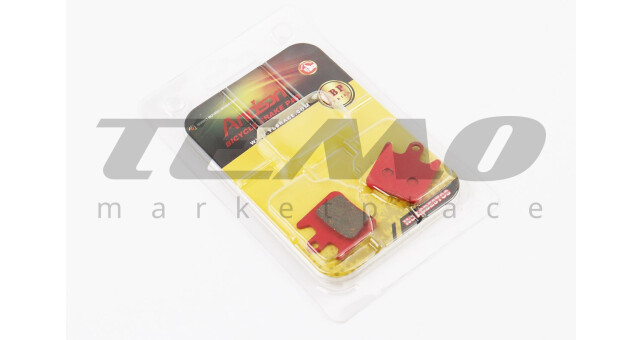 Гальмівні колодки Disk-brake (Hope Moto V2), червоні YL-1028 - фото 1