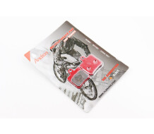 Тормозные колодки Disk-brake (Hope Mini, GIANT DA3,DA5), красные YL-1031