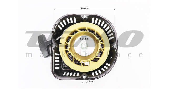 Стартер ручний 168F/170F - фото 3