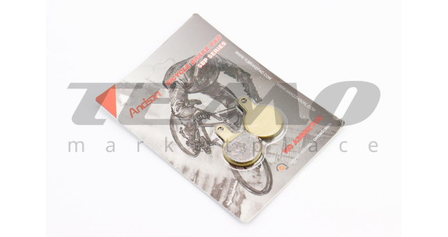 Гальмівні колодки Disk-brake (Tektro IOX,2011), жовті YL-1022 - фото 1