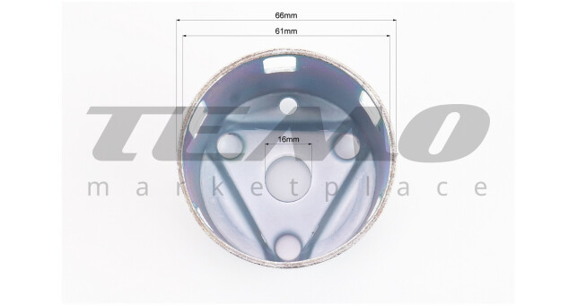 Шків ручного стартера 173F/177F Тип 1 - фото 3