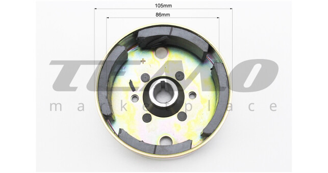 Ротор магнето Suzuki AD50 - фото 3