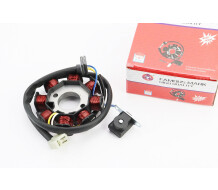 Статор магнето (генератора) Honda DIO AF34 / 35 (8 котушок роз'єм "мама 3")