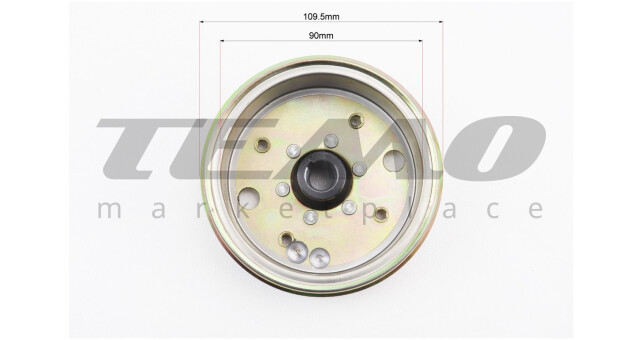 Ротор магнето (магнит) для статора на 8 катушек - фото 3