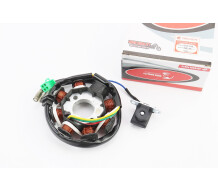 Статор магнето (генератора) (8 котушок роз'єм "мама 3+2") висота 28мм