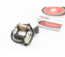 Статор магнето (генератора) (2 катушки разъем "мама 4+1")