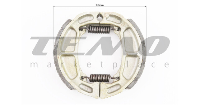 Гальмівні колодки барабан Suzuki AD50, D=90mm - фото 2