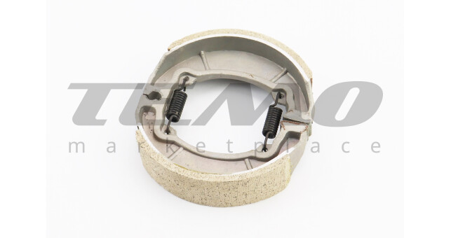 Тормозные колодки барабан Suzuki LETS, D=105mm (широкая колодка) - фото 1