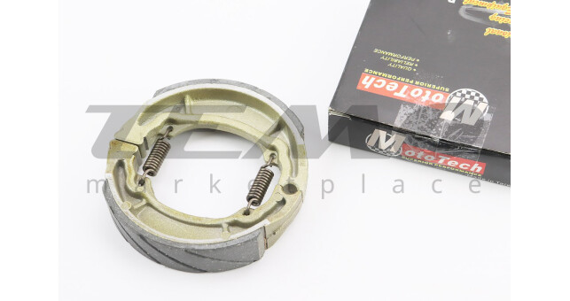 Тормозные колодки барабан Suzuki LETS / AD100, D=105mm - фото 1