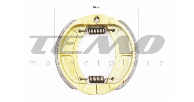 Тормозные колодки барабан Yamaha 2JA, D=90mm Тайвань - фото 3