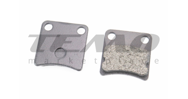 Гальмівні колодки (дискові) Honda DI050 / Tact 50; DAELIM GZ50; SYM- Orbit 50; KYMCO- MXU 400 к-кт 2шт - фото 1