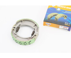 Тормозные колодки задние к-кт, 125мм (барабан, накладки с выборкой) 12", 13"