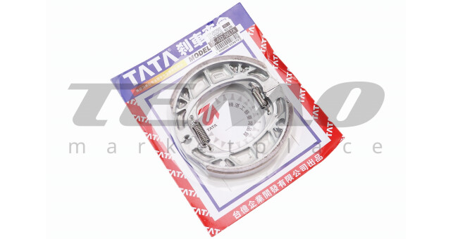 Тормозные колодки задние к-кт, 106мм (пружины прямые) - фото 2